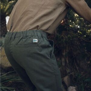 Mollusk Boat Pants / Dark Moss / M